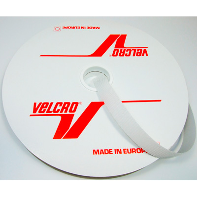 Velcro Pilzband 16mm weiß