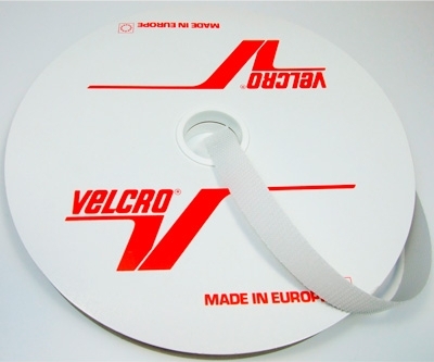 Velcro mushroom tape 16 mm white