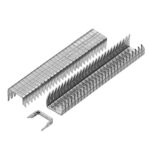 Weiß bronzierte Endteilklammern, 6 mm, für Zangenhefter