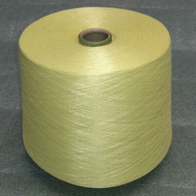 Kevlar spun yarn Nm 80/2, raw yellow