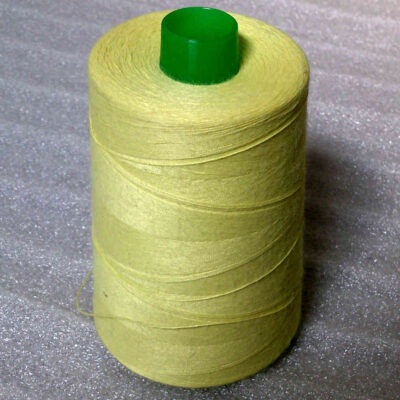 Kevlar spun yarn No.35, raw yellow