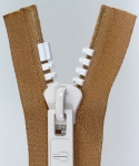 YKK Vislon VF10 top stop on Delrin 9 zipper with slider
