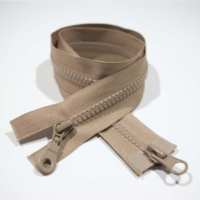 RV Delrin 6, 2-Wege, tb, al, Ovalgriff, 60 cm, beige