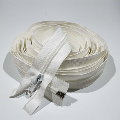 RV Spirale Nr.20, teilbar, autolock, 700 cm, rohweiß