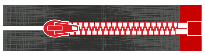 Zipper separable