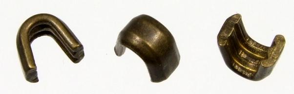 5 Brass Metal Zipper Top Stop (Metal Chain)