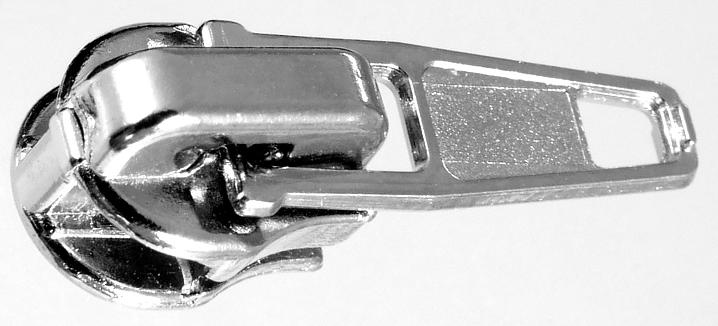 Zipper to Spiral Zippers 3 mm Nickel Brass No 90 Slider
